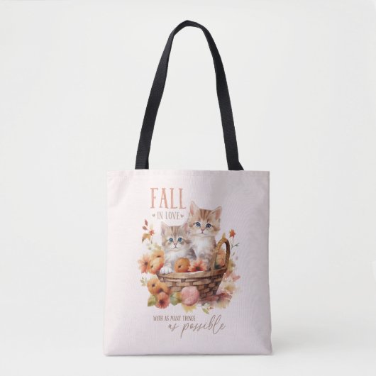 Herfst verliefd op zoveel dingen tote bag (Voorkant)