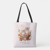 Herfst verliefd op zoveel dingen tote bag (Achterkant)