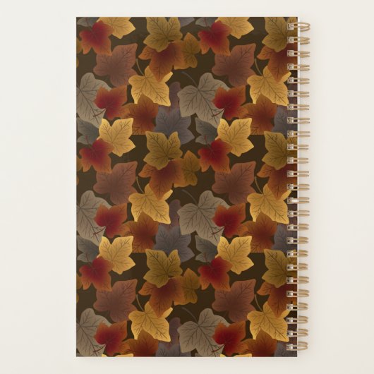 Herfst Verlof Planner (Achterkant)