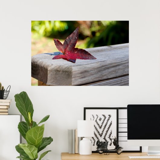 Herfst Verlof Poster (Thuiskantoor)