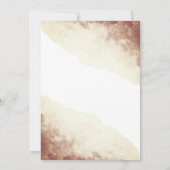 Herfst verlofpartij kaart (Achterkant)