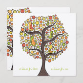 Herfst Verloving Naherfst Weddenschap Kaart (Voorkant / Achterkant)