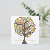 Herfst Verloving Naherfst Weddenschap Kaart (Staand voorkant)