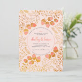 Herfst Verloving Uitnodiging (Staand voorkant)