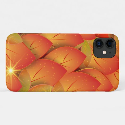 herfst vertrekt telefooncel Case-Mate iPhone case (Achterkant (horizontaal))