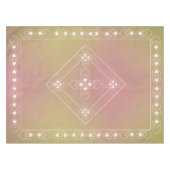 Herfst Verweerde steen en Keltisch Kruis met harte Tafelkleed (Voorkant (Horizontaal))