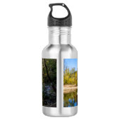 Herfst verwijst naar Buffalo National River Bottle Waterfles (Achterkant)