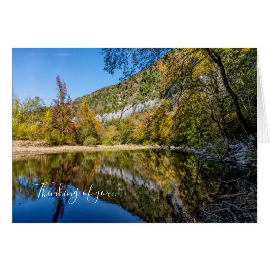 Herfst verwijst naar buffelrivierdenking van U-kaa (Voorkant Horizontaal)
