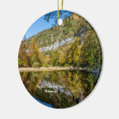 Herfst verwijst naar de buffelrivierornament keramisch ornament (Links)