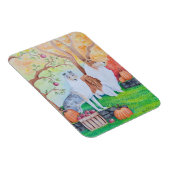 Herfst Vibe Collie Magneet (Rechterzijde)