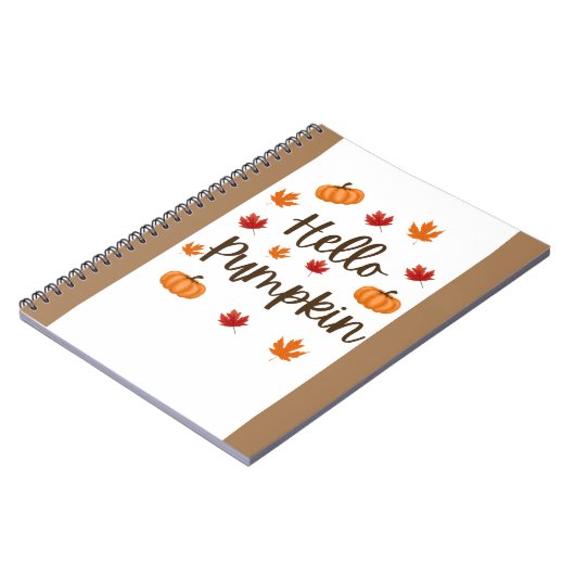 Herfst vibe notitieboek (Linkerzijde)