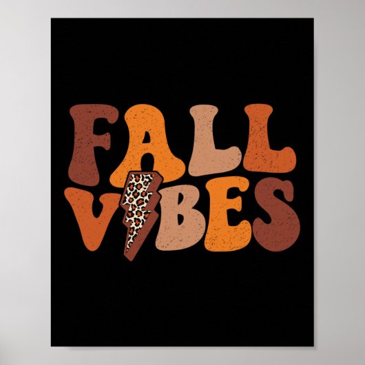 Herfst Vibe Poster (Voorkant)