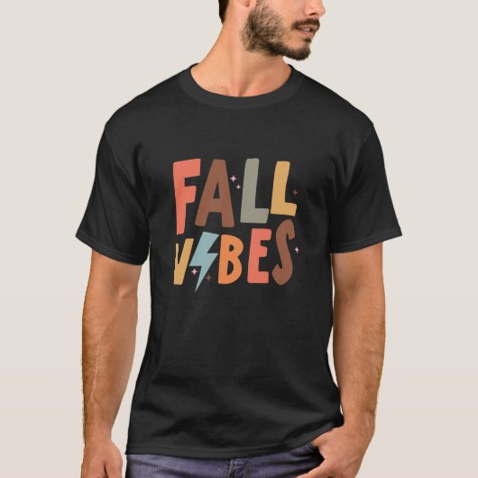 Herfst Vibe T-shirt (Voorkant)