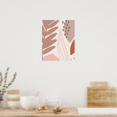 Herfst Vibes #aardtonen #digitalart Poster (Keuken)