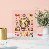 Herfst Vibes Acryl Bord (Huwelijk)