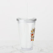 Herfst Vibes Acryl Drinkbeker (Rechts)
