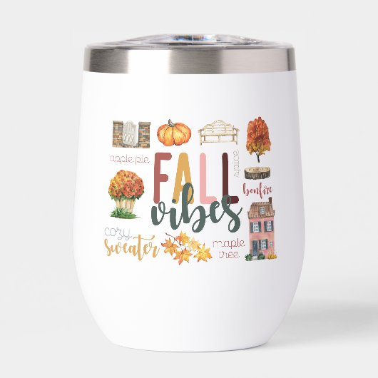 Herfst Vibes Autumn Favorieten Rustieke Waterverf (Voorkant)