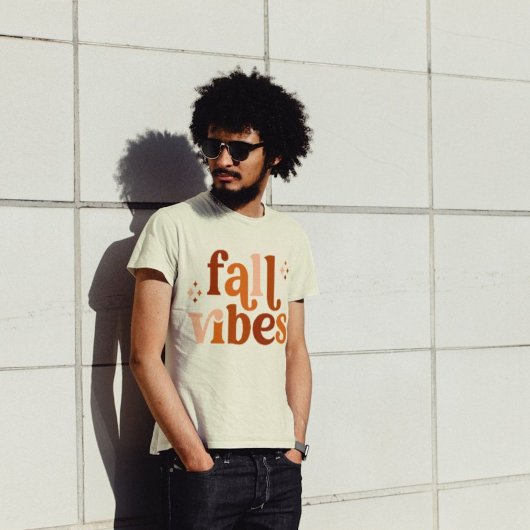 Herfst Vibes Autumn Friendsgiv T-shirt