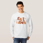 Herfst Vibes Autumn Friendsgiv T-shirt (Voorkant volledig)