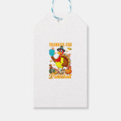 Herfst Vibes blij met Pickleball in Turkije Cadeaulabel (Voorkant)