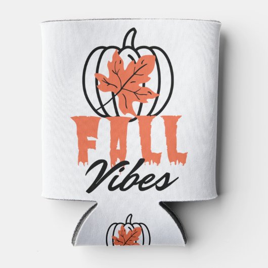 Herfst Vibes Blikjeskoeler (Voorkant)