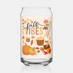 Herfst Vibes Blikvorm Glas