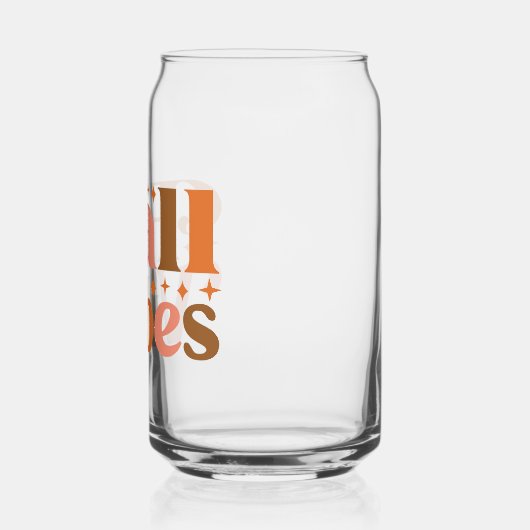 Herfst Vibes Blikvorm Glas (Links)