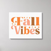 Herfst Vibes Canvas Afdruk (Voorkant)