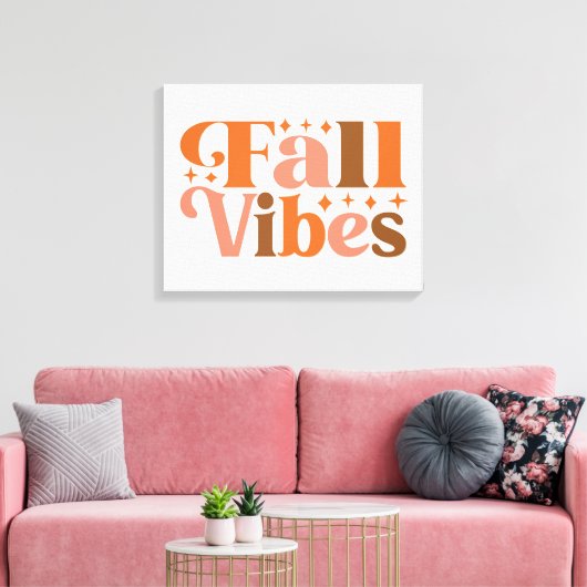 Herfst Vibes Canvas Afdruk (Insitu (Woonkamer))