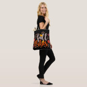 Herfst Vibes Canvas tas (Op model)