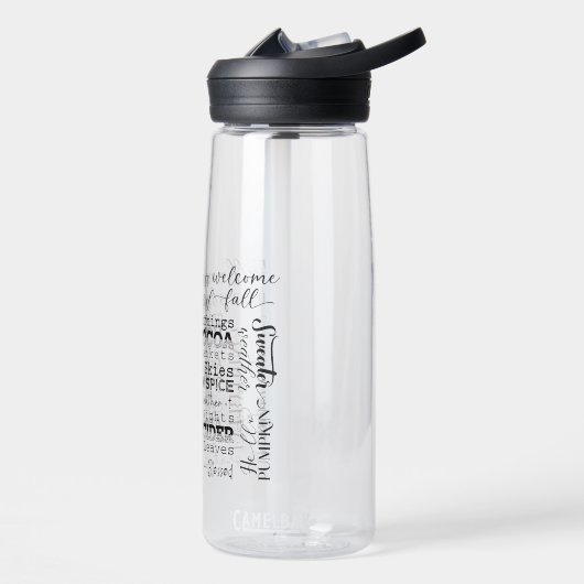 Herfst Vibes Clear Water Fles (Links)