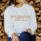 Herfst Vibes Coquette Trui