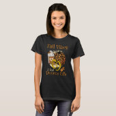 Herfst vibes dat echtscheidingsleven ex man ex-vro t-shirt (Voorkant volledig)