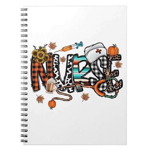 Herfst Vibes dat het leven zurse Herfst seizoensge Notitieboek (Voorkant)