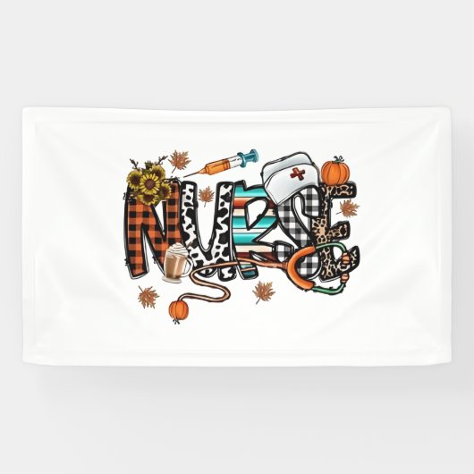 Herfst Vibes dat het leven zurse Herfst seizoensge Spandoek (Horizontaal)