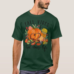 Herfst Vibes dat het leven zurse Herfst seizoensge T-shirt