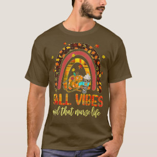 Herfst Vibes dat het leven zurse Herfst seizoensge T-shirt