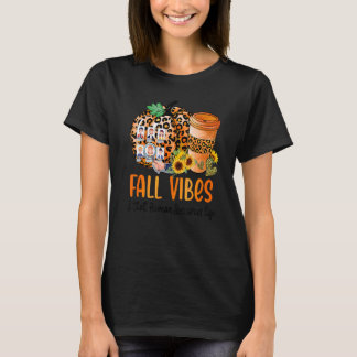 Herfst Vibes & dat Human Resources Life Herfst Bed T-shirt