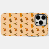 Herfst Vibes Deer Maple Leaves Pompoen eikels Case-Mate iPhone Case (Achterkant (horizontaal))