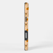 Herfst Vibes Deer Maple Leaves Pompoen eikels iPhone Hoesje (Rechterkant)