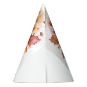 Herfst Vibes egel - Verjaardagsfeest Pet Feesthoedjes (Achterkant)