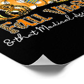 Herfst vibes en dat medische instant leven stethos poster (Hoek)