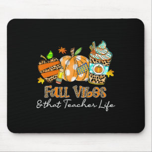 Herfst Vibes en die lerarenleven Apple Pencil Pump Muismat