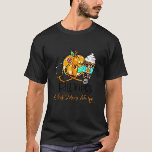 Herfst Vibes en dieetvoeding pompoen T-shirt