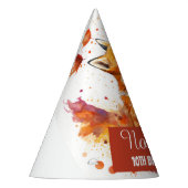 Herfst Vibes Fox - Verjaardagsfeest Pet Feesthoedjes (Links)