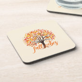 Herfst Vibes – Gezellige Herfst Bier Onderzetter (Linkerzijde)