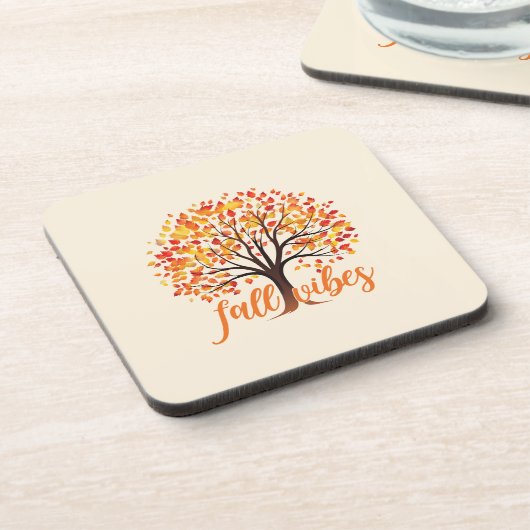 Herfst Vibes – Gezellige Herfst Bier Onderzetter (Linkerzijde)