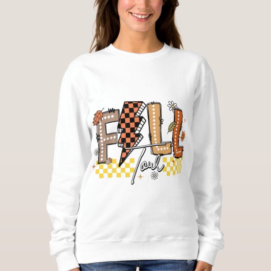 Herfst Vibes Gezellige Herfst Seizoenstour Trui (Voorkant)