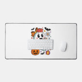 Herfst Vibes Ghost Nurse Autumn Bureaumat (Keyboard & Muis)