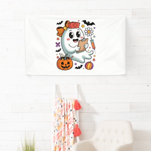 Herfst Vibes Ghost Nurse Autumn Spandoek (Insitu)